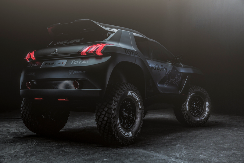 Illustration for article titled Peugeot's Dakar Buggy Has Been Leaked. It's Awesome.